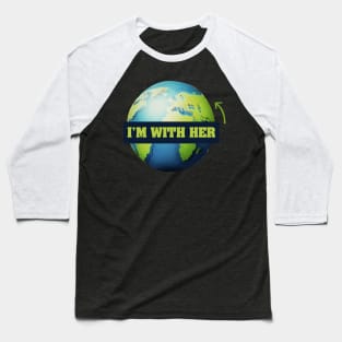 Earth day earth mother Baseball T-Shirt